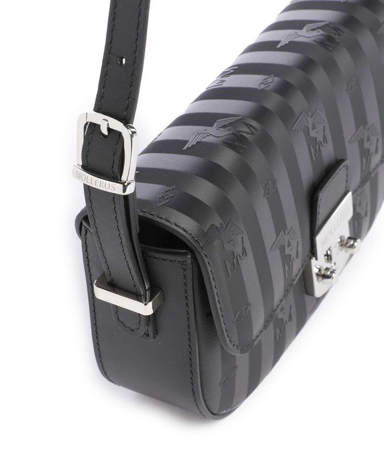 Maison Mollerus Vinerus Bulle Crossbody bag schwarz