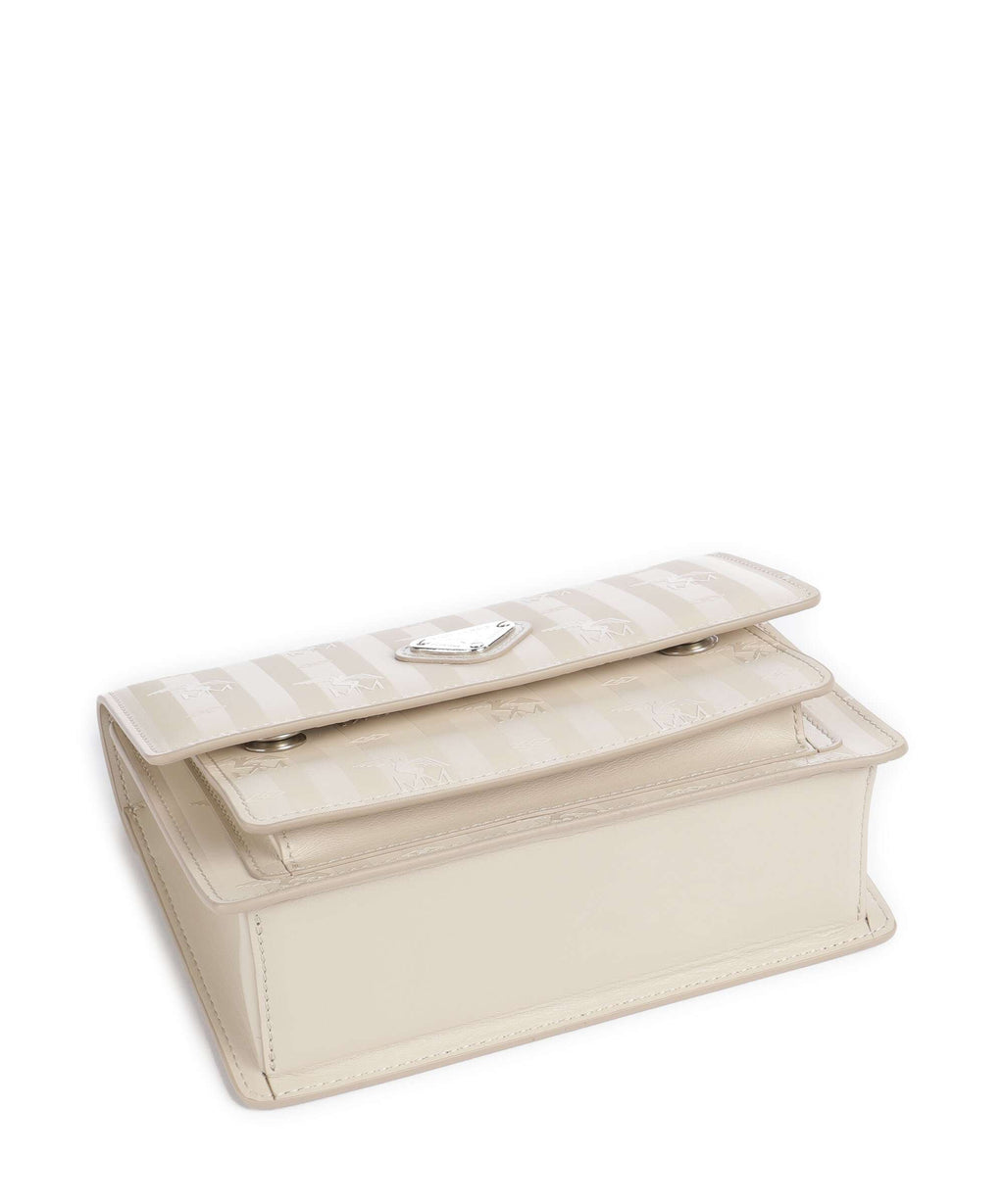 Maison Mollerus Vinerus Ursy Crossbody bag pearl weiss