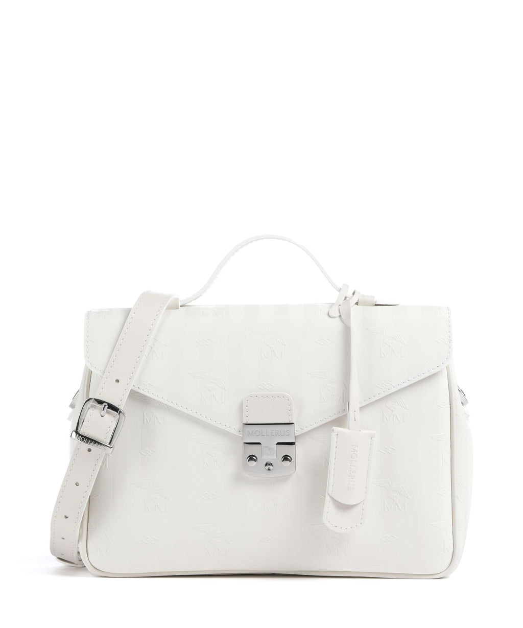 Maison Mollerus Vinerus Marly Crossbody bag snow weiss