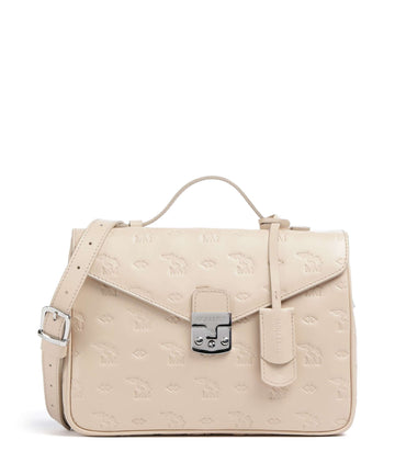 Maison Mollerus Stampato Marly Handväskor vanilla beige