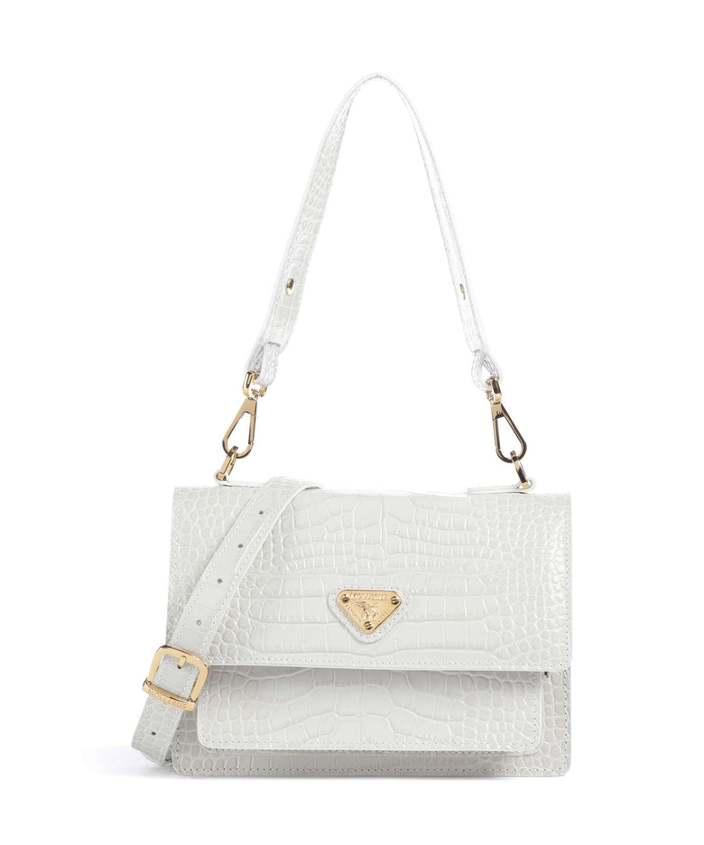 Maison Mollerus Ursy Shoulder bag snow weiss