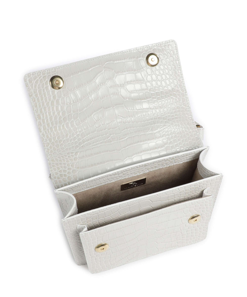Maison Mollerus Ursy Shoulder bag snow weiss