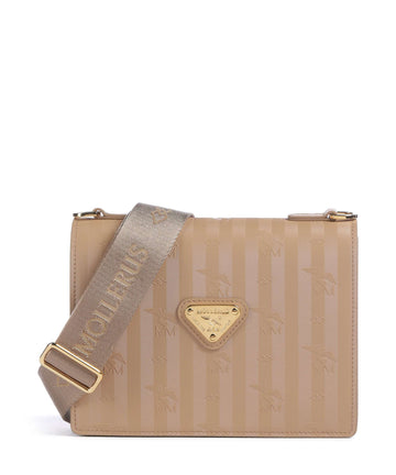 Maison Mollerus Vinerus Melide Crossbody bag cappuccino beige/nastro