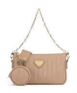 Maison Mollerus Vinerus Zell Axelremsväska cappuccino beige
