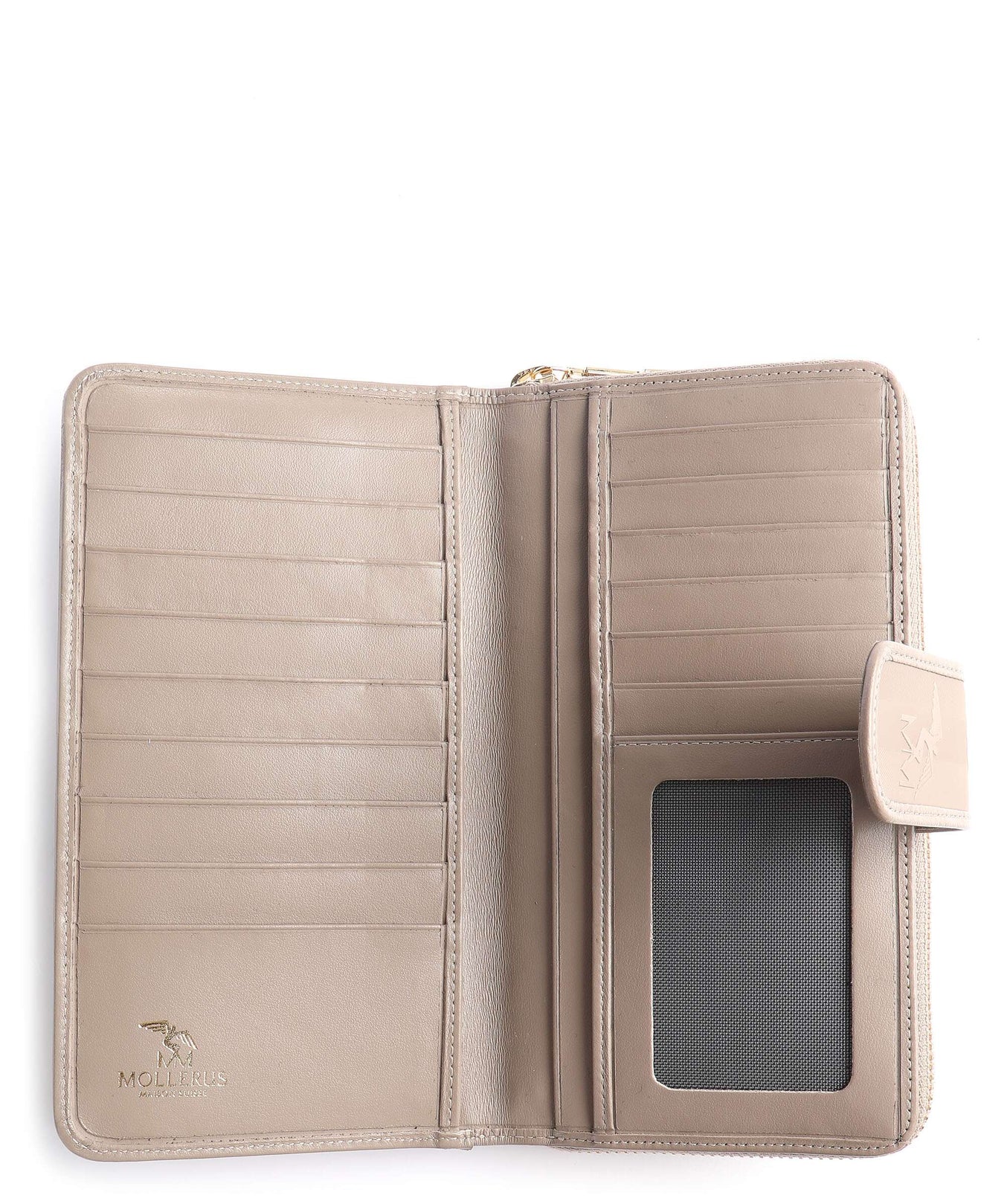 Maison Mollerus Vinerus Matterhorn Wallet taupe