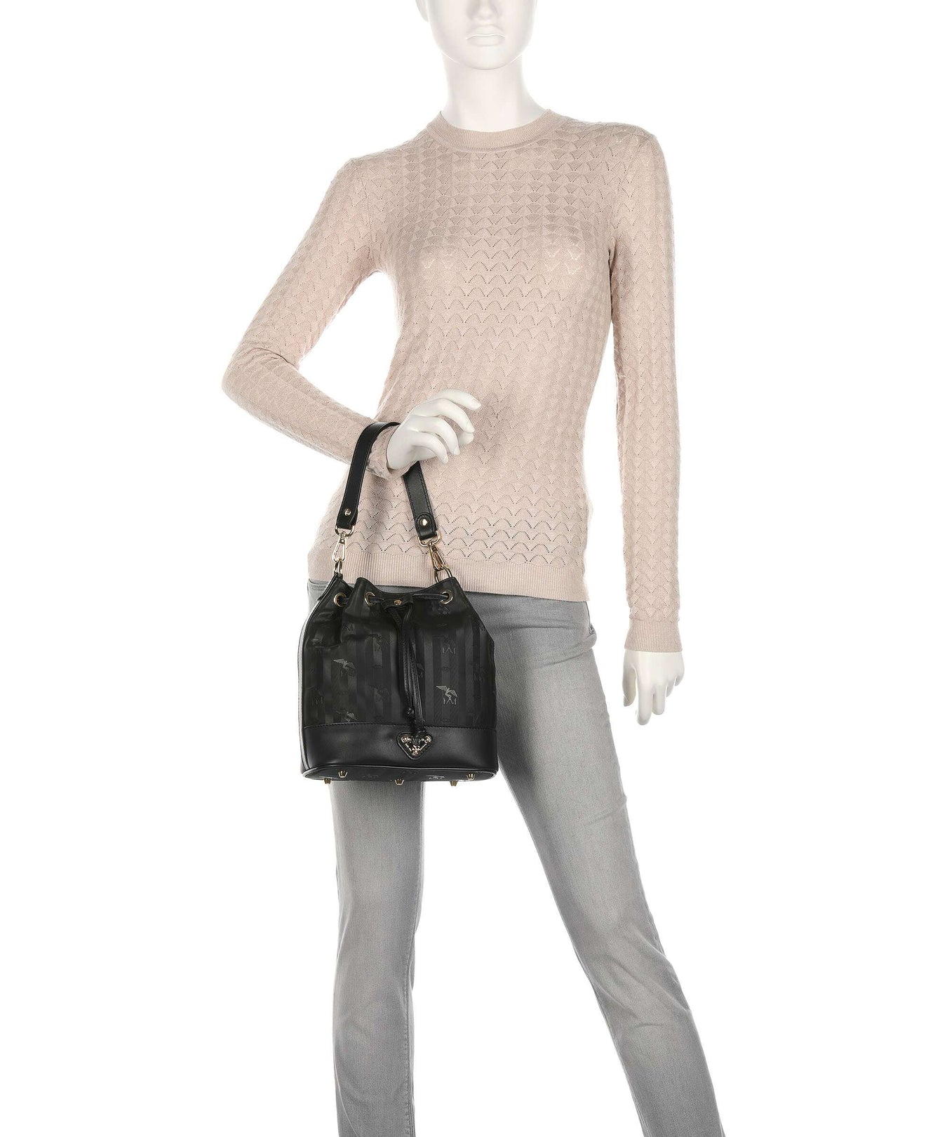 Maison Mollerus Vinerus Sion Bucket bag black