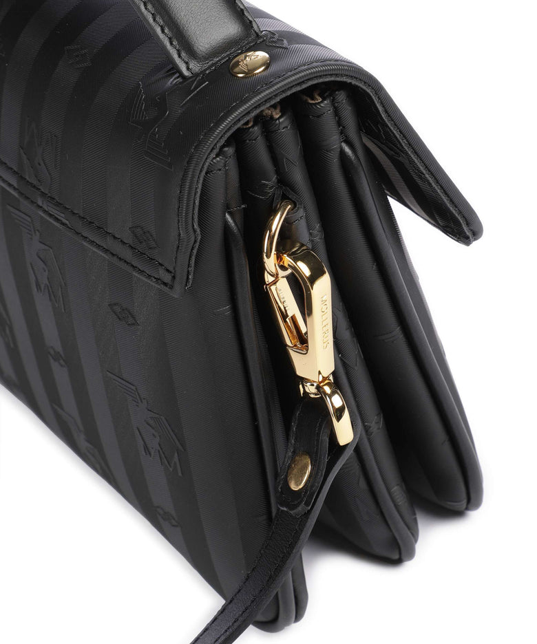 Maison Mollerus Vinerus Signau Crossbody bag schwarz