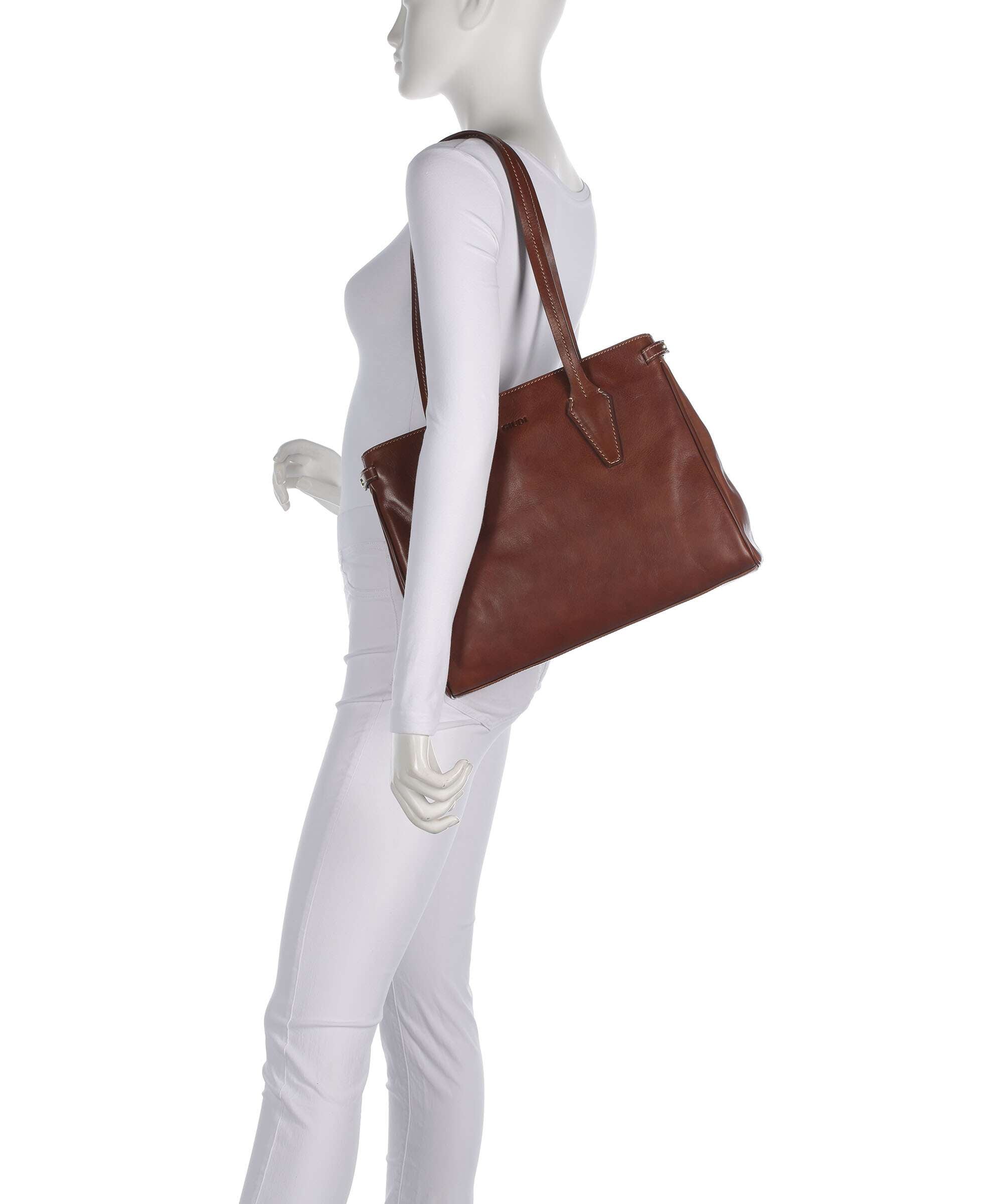 Giudi Tote bag brown