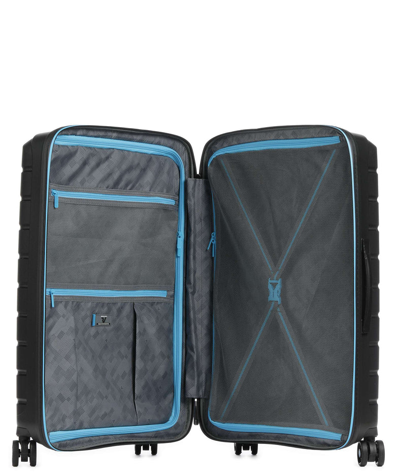 Roncato B-Flying Neon M Spinner (4 wheels) nero