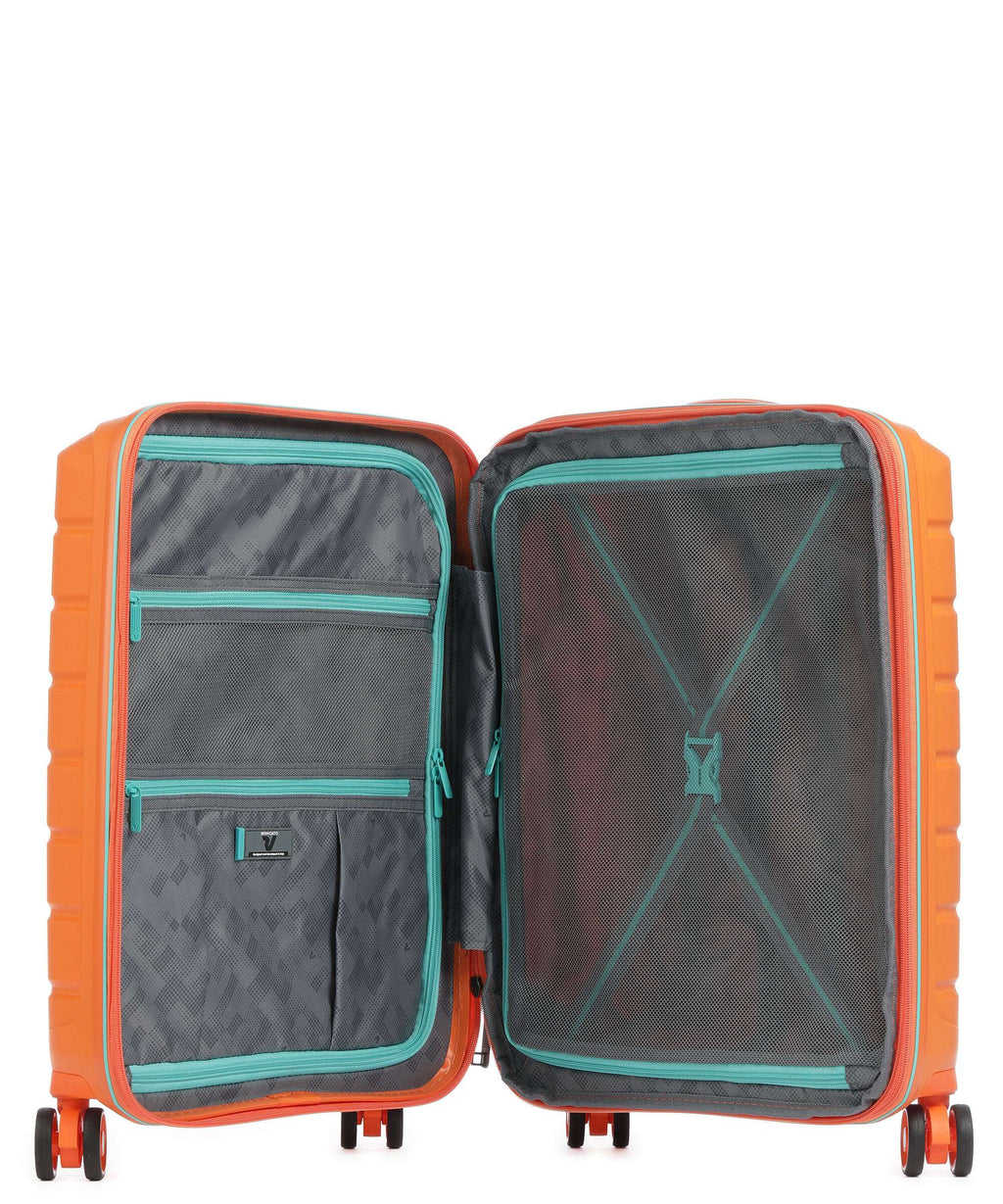 Roncato B-Flying Spot Spinner (4 wheels) apricot/orange