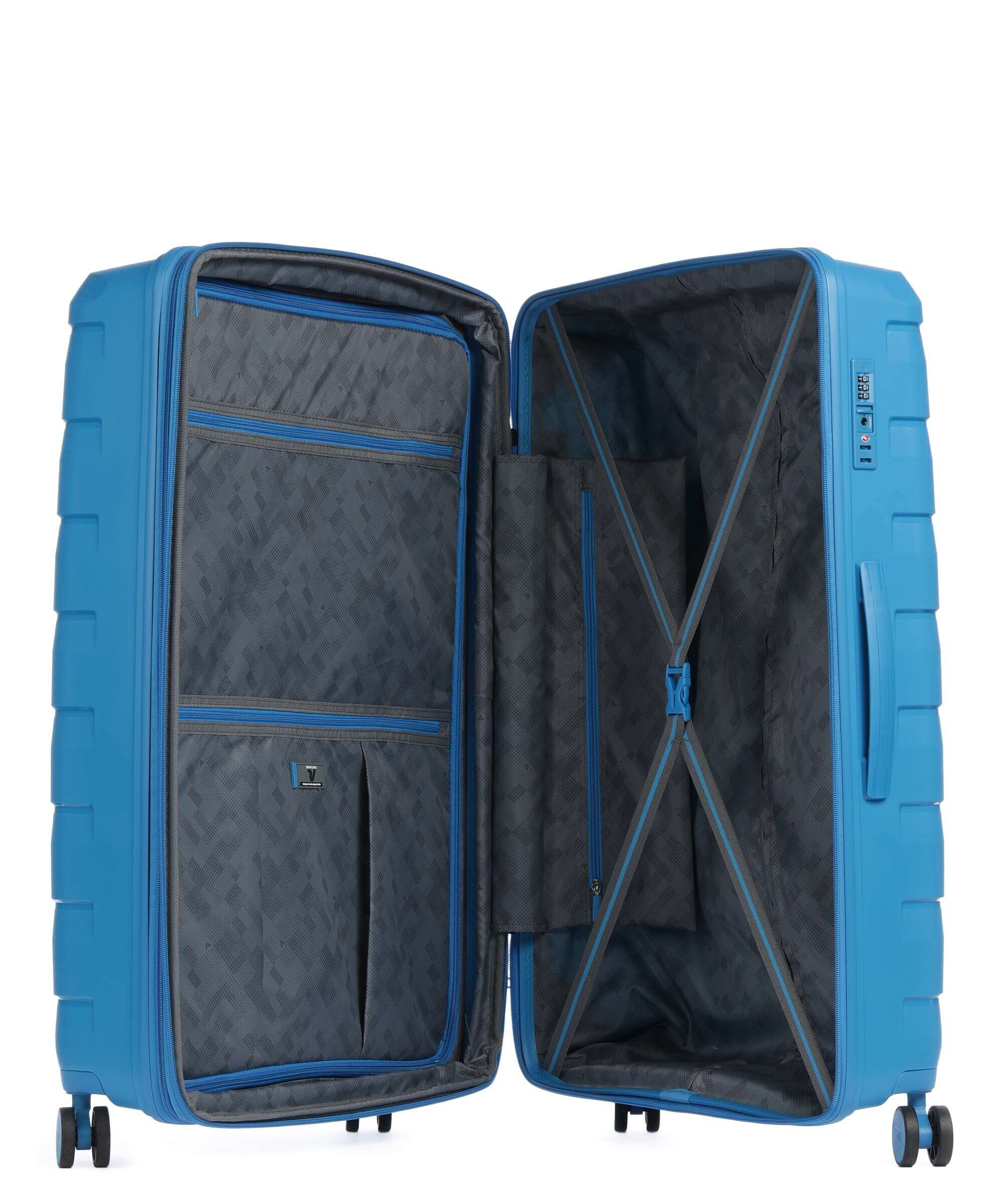 Roncato Skyline 2.0 L Spinner (4 wheels) bluette