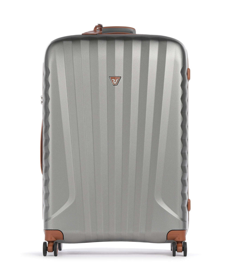 Roncato E-Lite Spinner (4 wheels) titanio/cognac