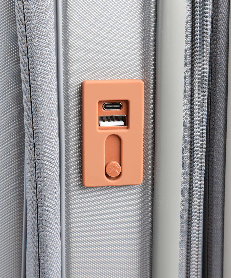 Brics Capri Spinner (4 wheels) silver