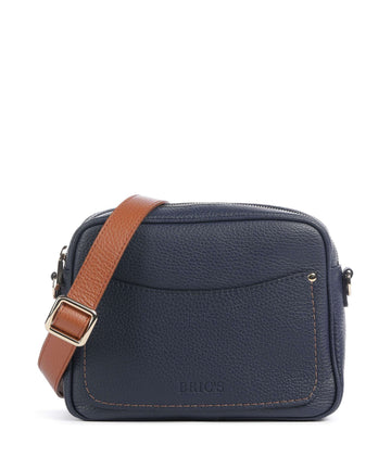 Brics Gondola Magnolia Crossover väska night blue/caramel