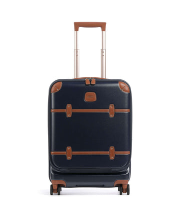 Brics Bellagio Resväska med 4 hjul blue/tan