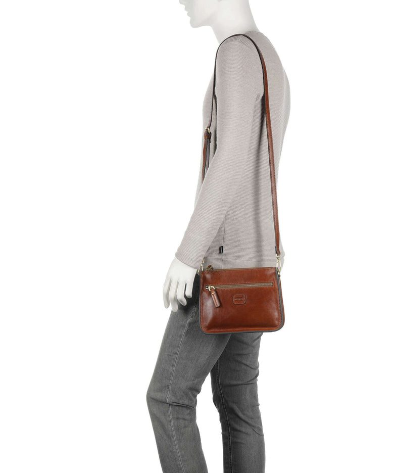 Brics Volterra S Crossbody bag tobacco