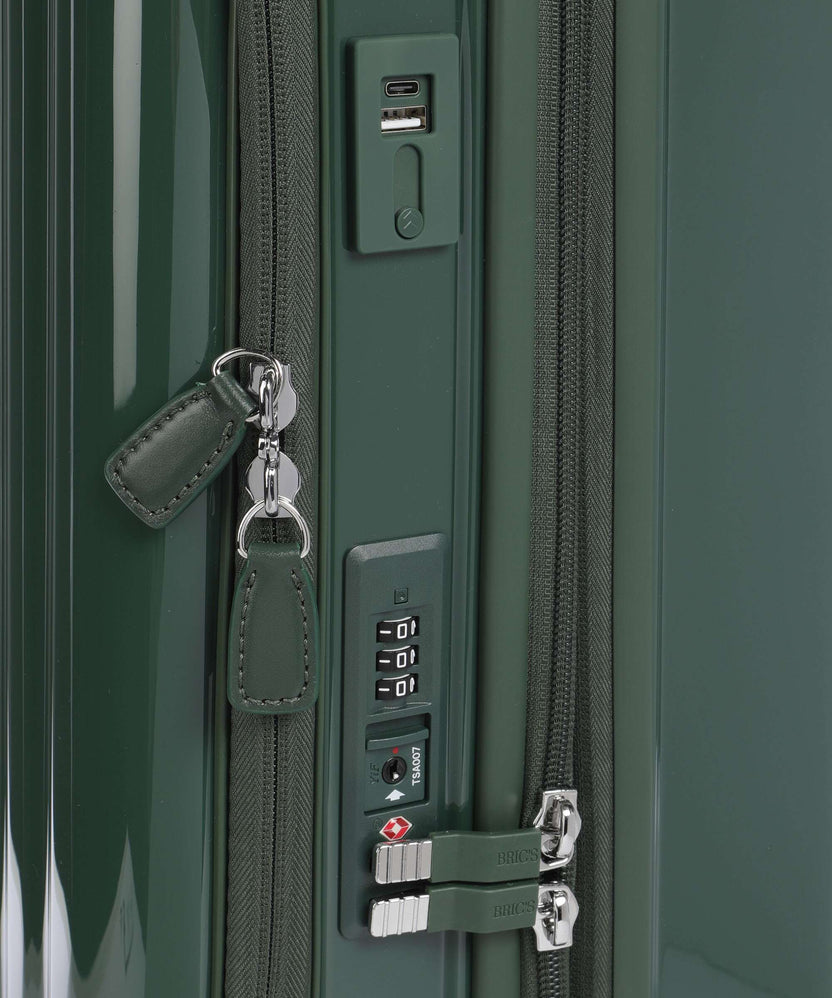 Brics Positano Spinner (4 wheels) emerald green