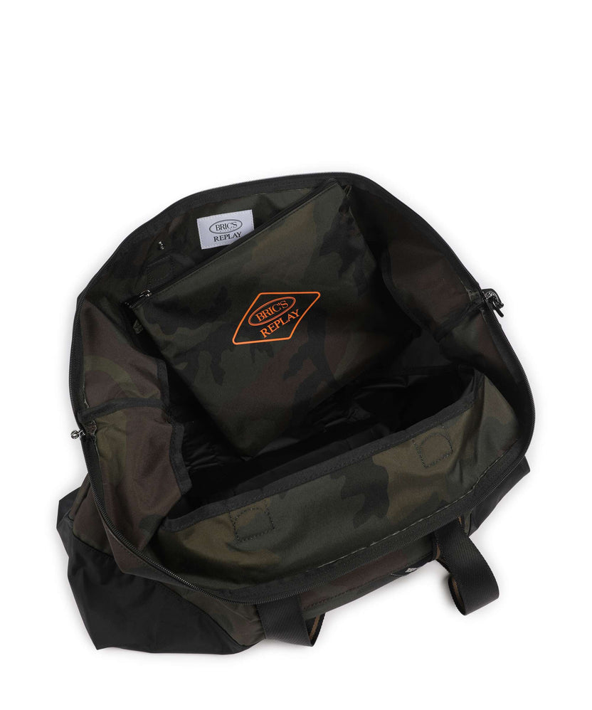 Brics X-Collection Weekend bag green camou