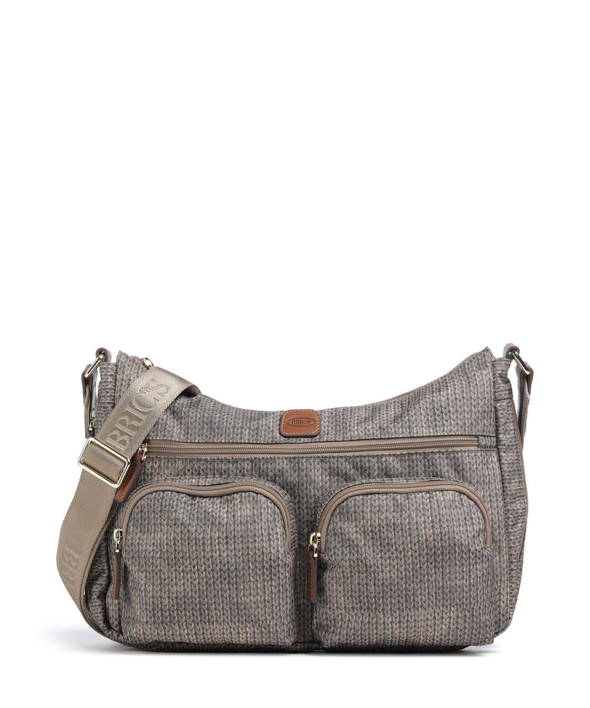 Brics X-Collection Shoulder bag wool nut