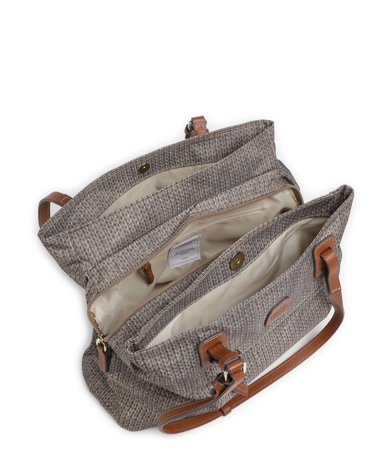 Brics X-Collection M Tote bag wool nut