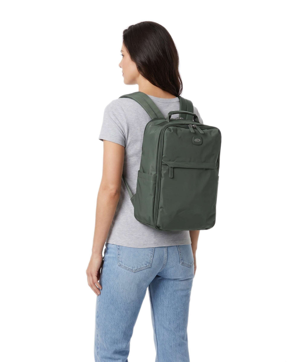 Brics Positano Soft Backpack emerald