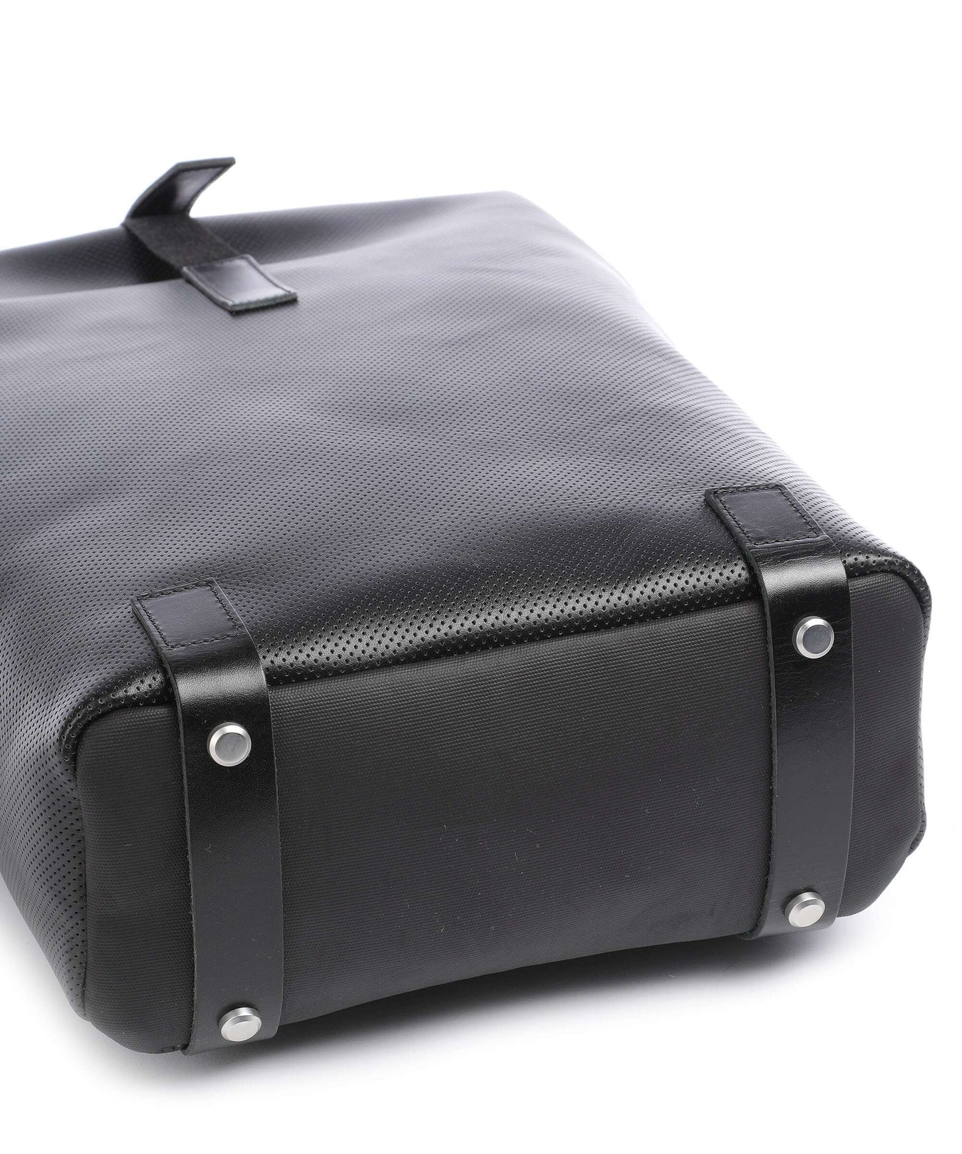 Brooks England Pickwick Reflective Leather Small Rolltop backpack black