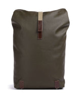 Brooks England Pickwick Patchwork Large Rolltop ryggsäck moss