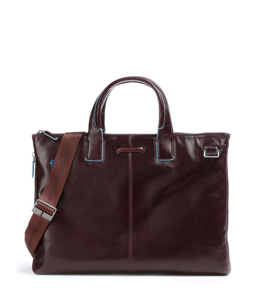 Piquadro Blue Square Portfölj mahogany