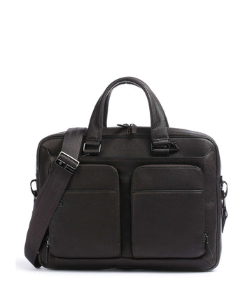 Piquadro Black Square Portfölj testa di moro