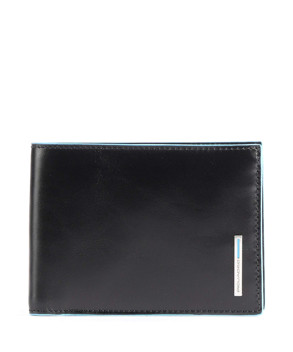 Piquadro Blue Square Wallet black