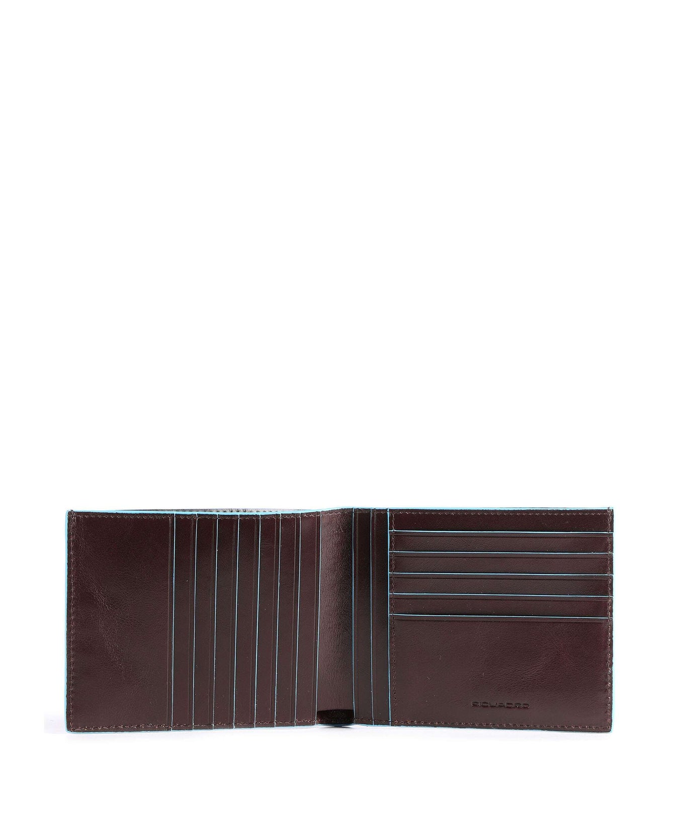 Piquadro Blue Square RFID Credit card holder mahogany