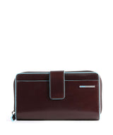 Piquadro Blue Square RFID Plånbok mahogany