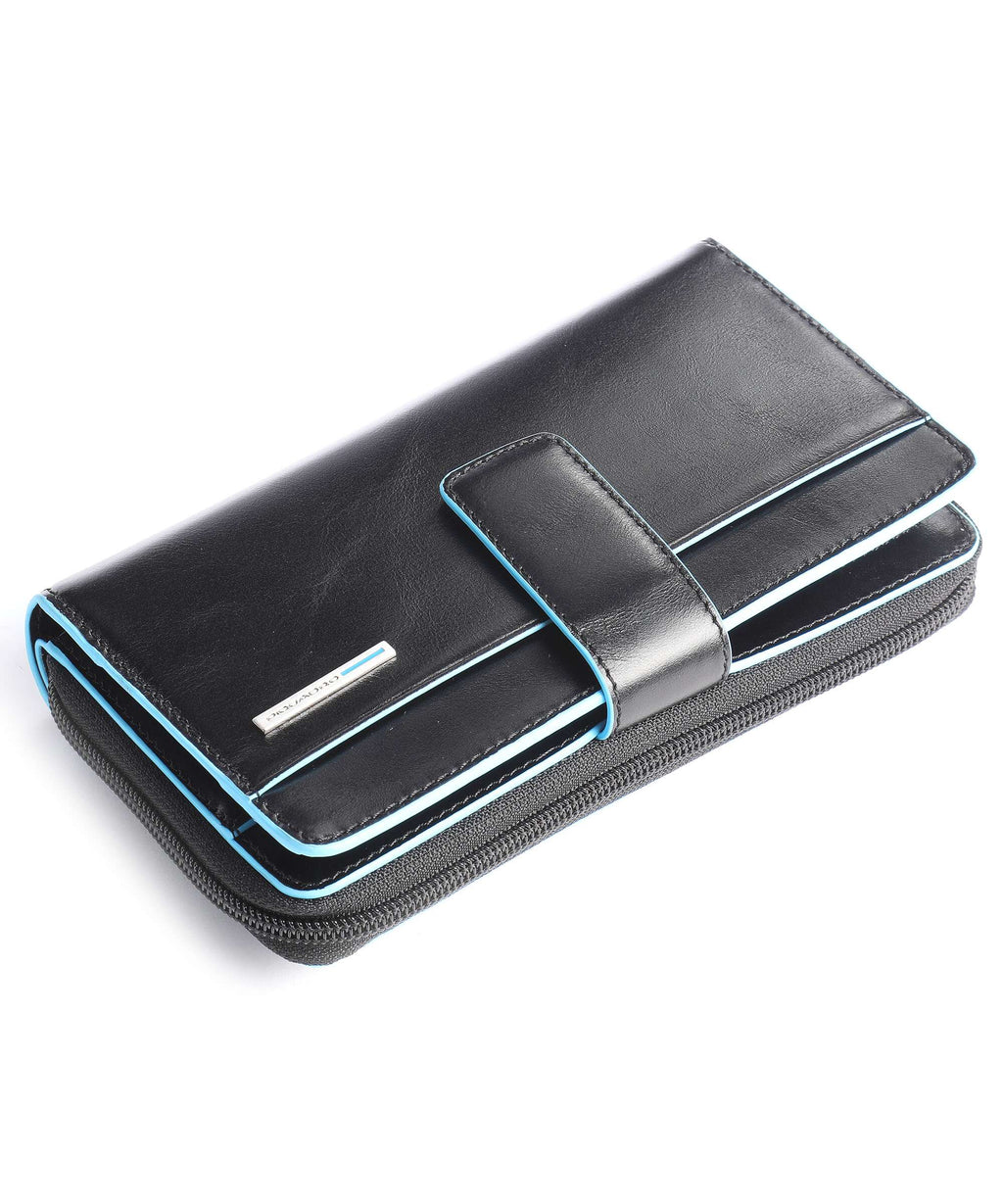 Piquadro Blue Square Wallet black