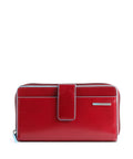 Piquadro Blue Square Wallet red