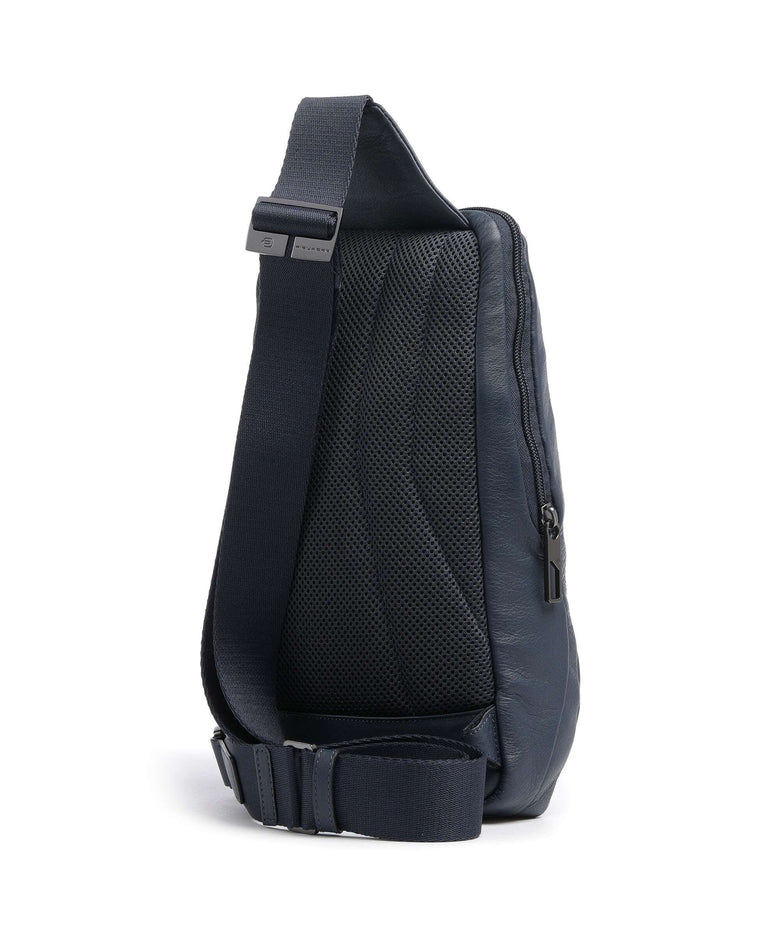 Piquadro Akron Sling bag blue