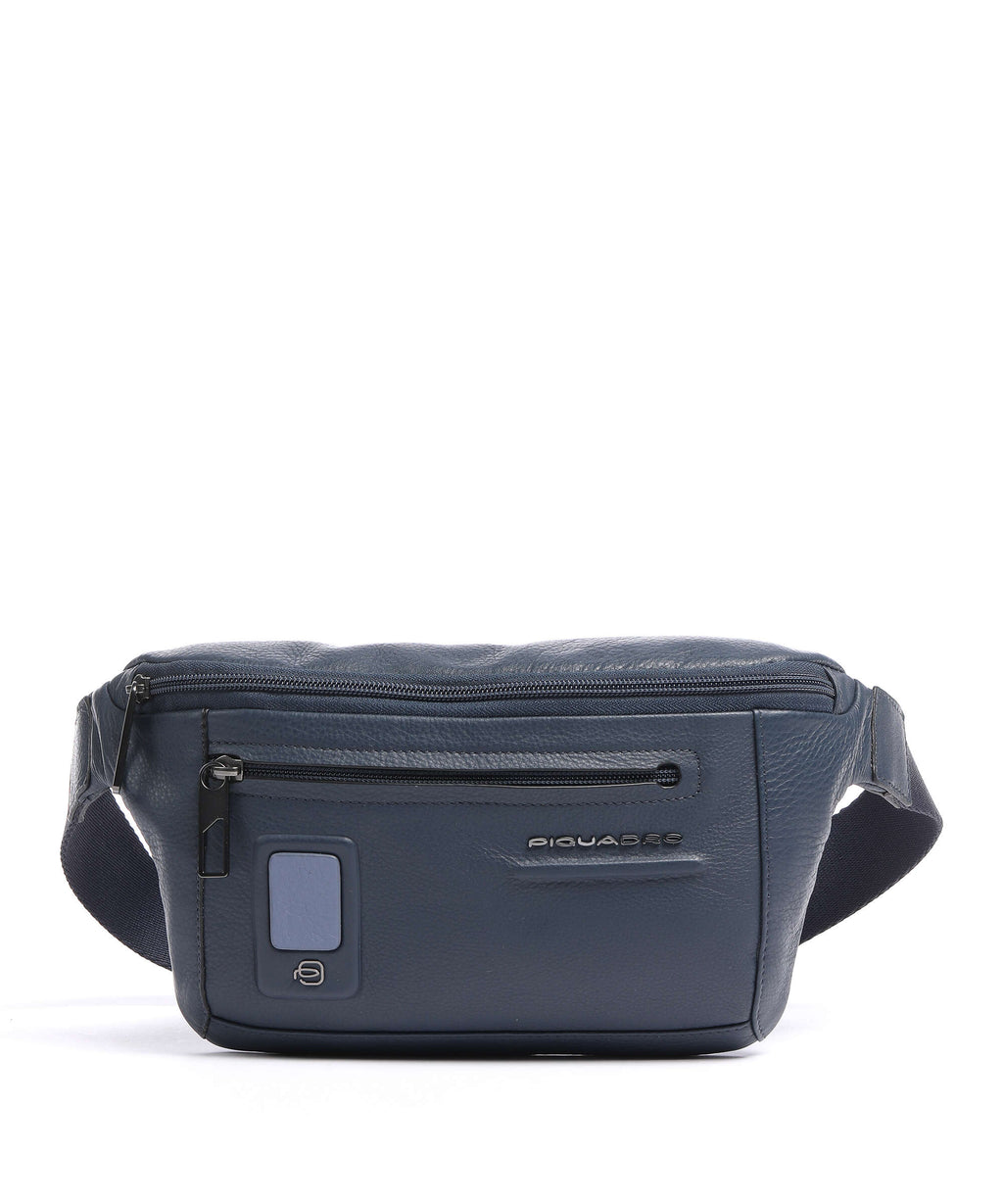 Piquadro Akron Belt bag blue