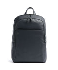 Piquadro Black Square Laptop backpack blue ocean