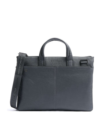Piquadro Black Square Portfölj blue ocean