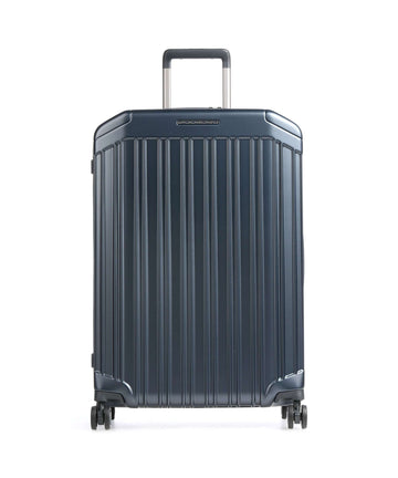 Piquadro PQ Light Resväska med 4 hjul matt blue