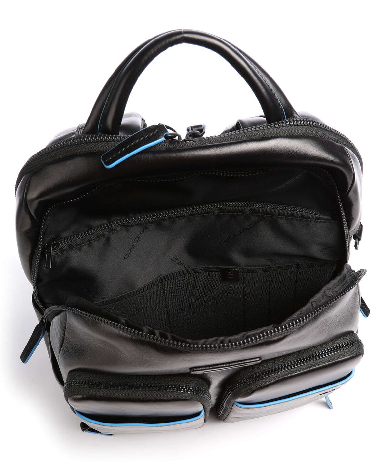 Piquadro Blue Square Revamp Laptop backpack black