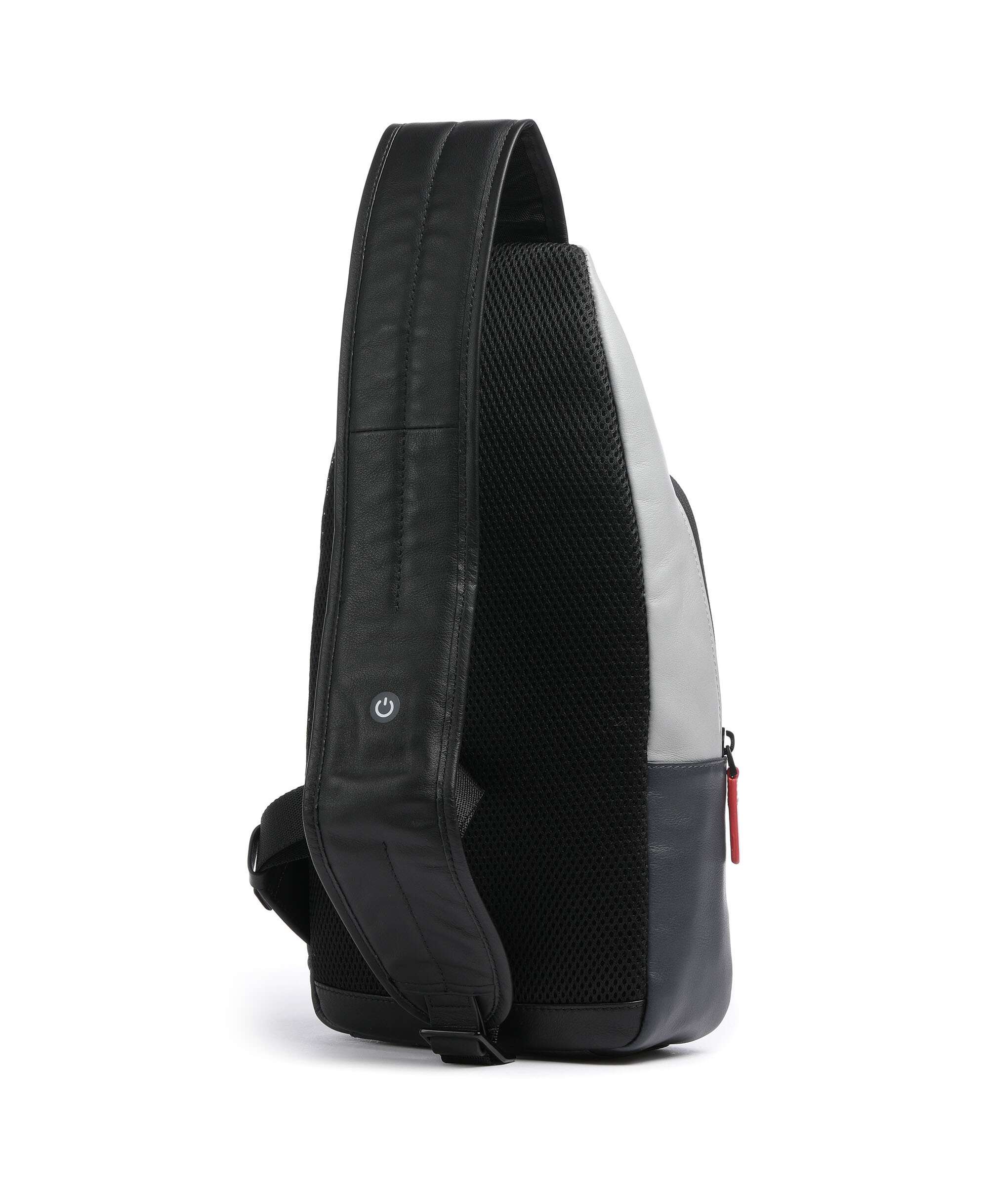 Piquadro Urban LED Sling bag grey/black