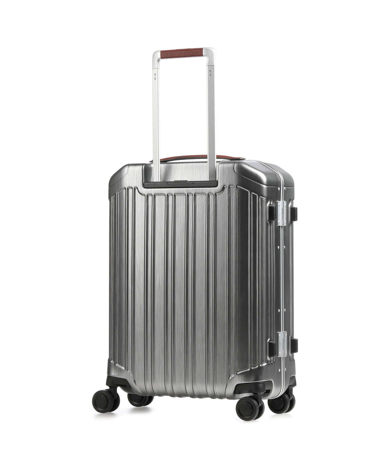 Piquadro PQLM Spinner (4 wheels) black/natural tan