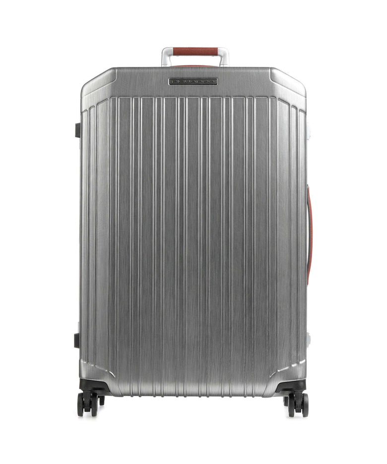 Piquadro PQLM Spinner (4 wheels) black/natural tan