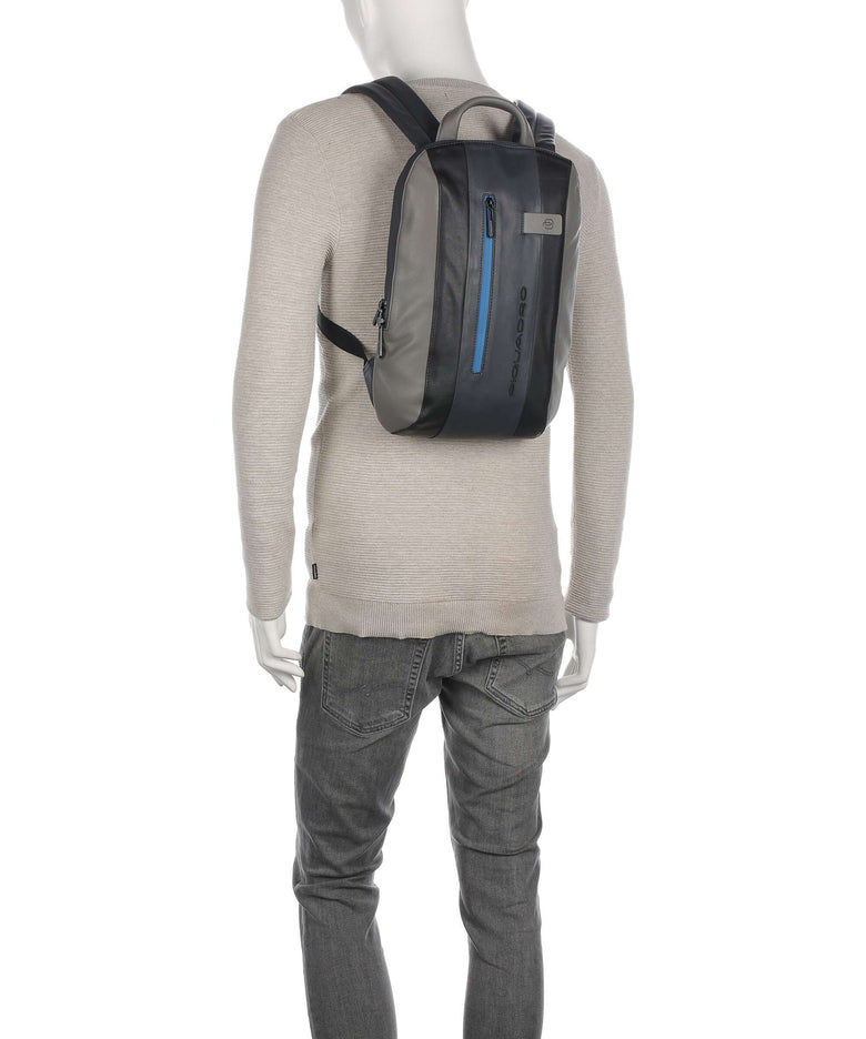 Piquadro Urban Laptop backpack black/grey