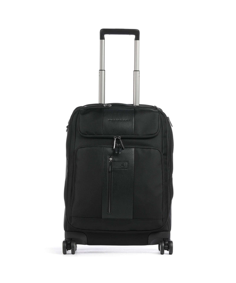 Piquadro Brief S Spinner (4 wheels) nero