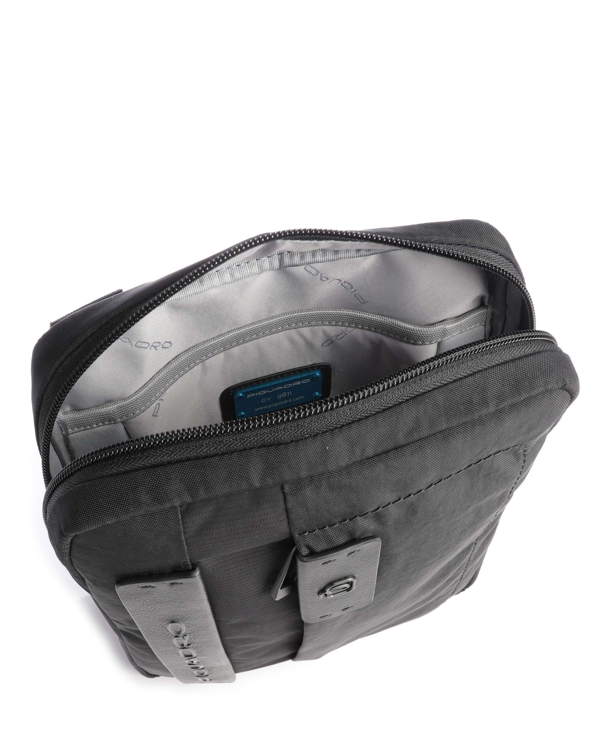 Piquadro Akron Crossbody bag black