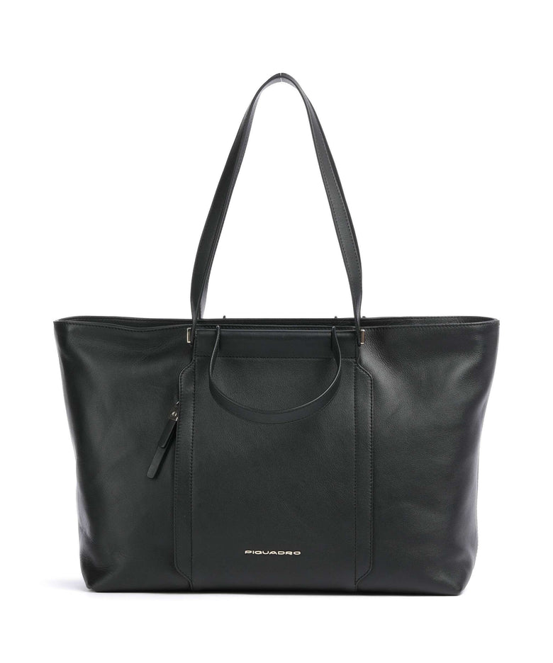 Piquadro Circle Tote bag nero