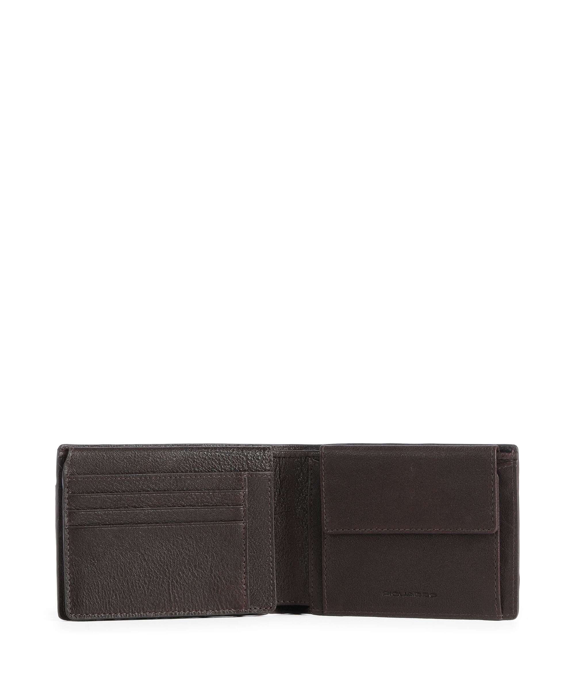 Piquadro Carl RFID Wallet testa di moro