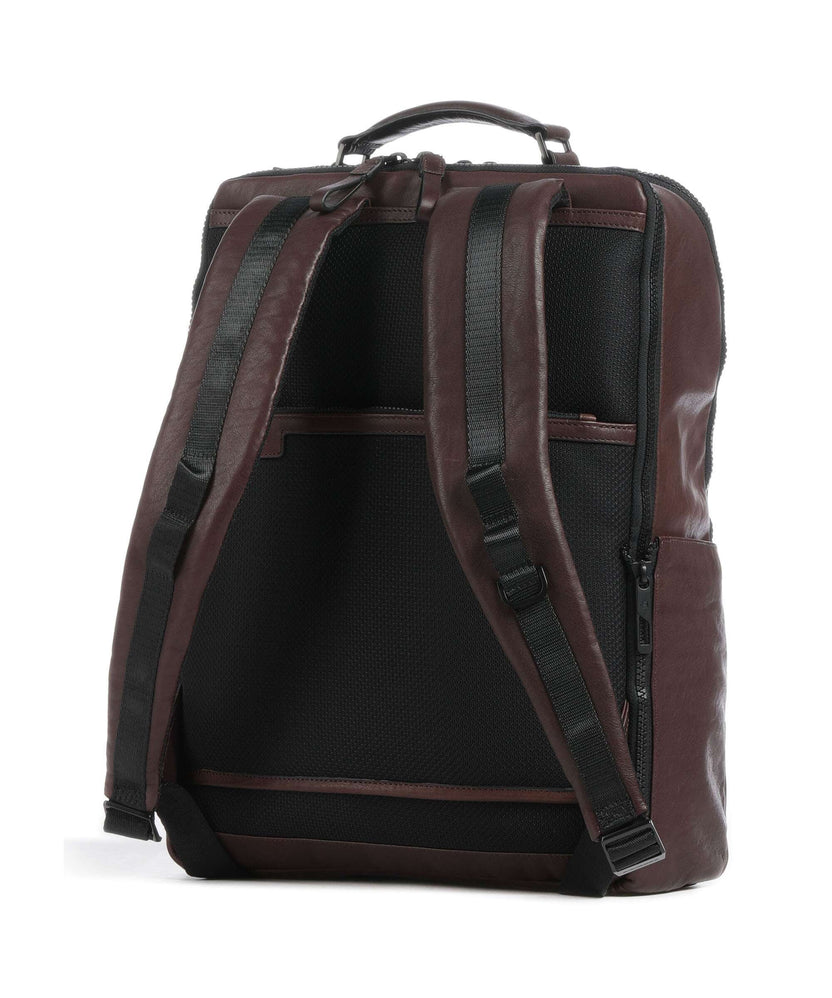 Piquadro Harper Laptop backpack testa di moro
