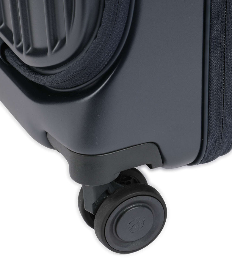 Piquadro PQLM Spinner (4 wheels) mat blue